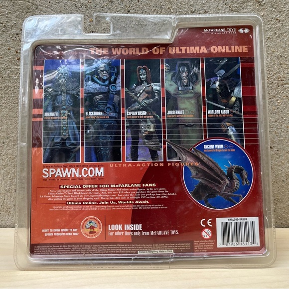 McFarlane Ultima Online Warlord Kabur Spawn Action Figure - Picture 3 of 4